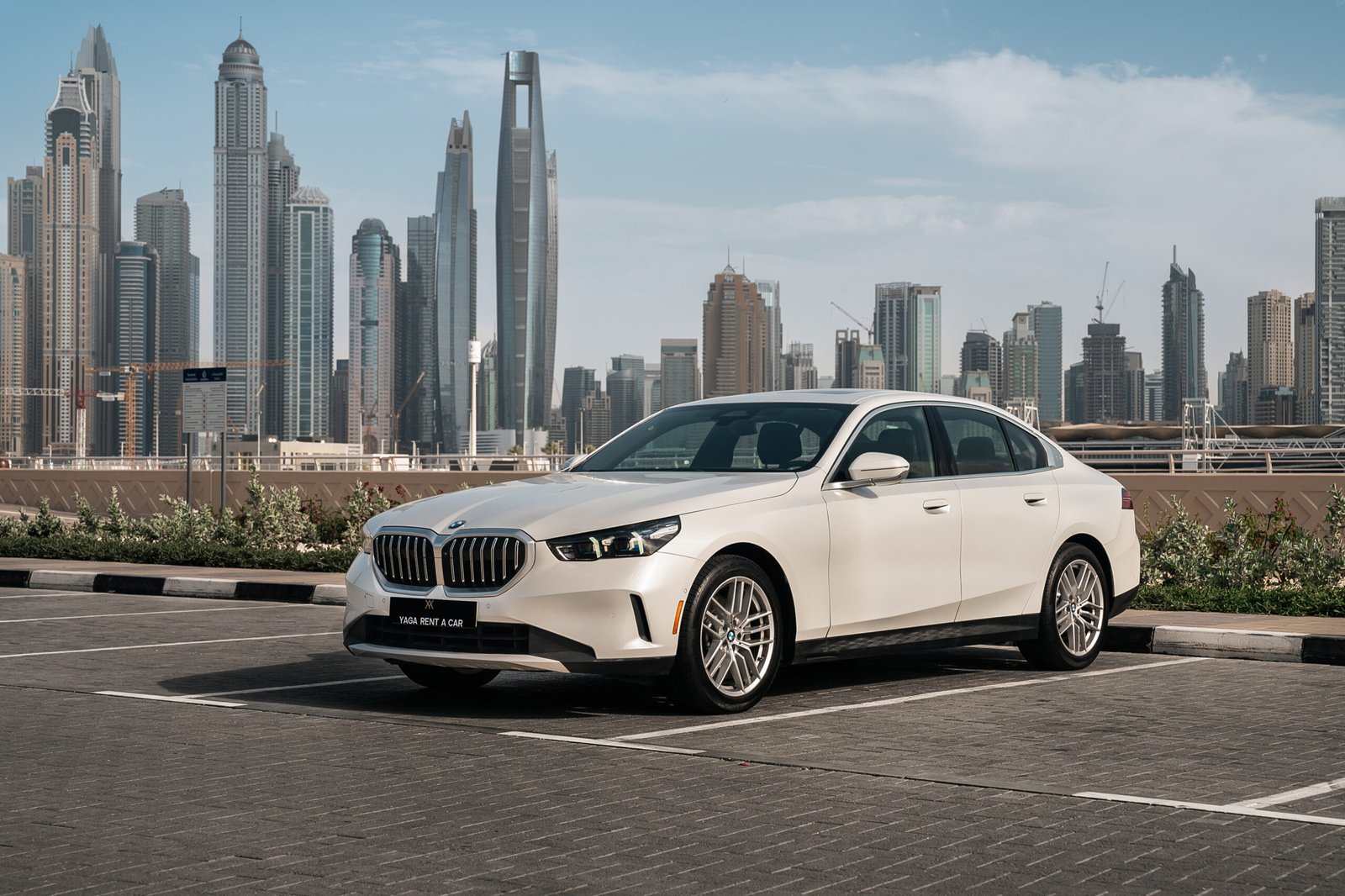 Affordable BMW X5 xDrive 40i rental for leisure drive